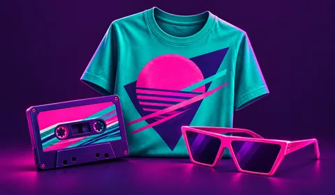 Pack EVJF / EVG thème Années 80 — t-shirts personnalisés