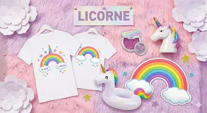 Ambiance licorne et féerie